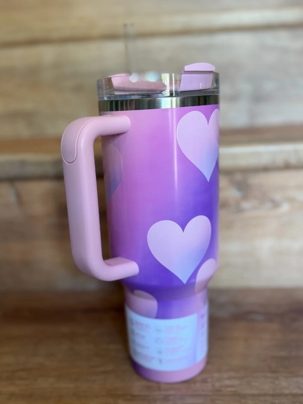Stanley Valentine's Day 40 oz Stainless Steel
H2.0 Flowstate Quencher Tumbler - Picture 3 of 7